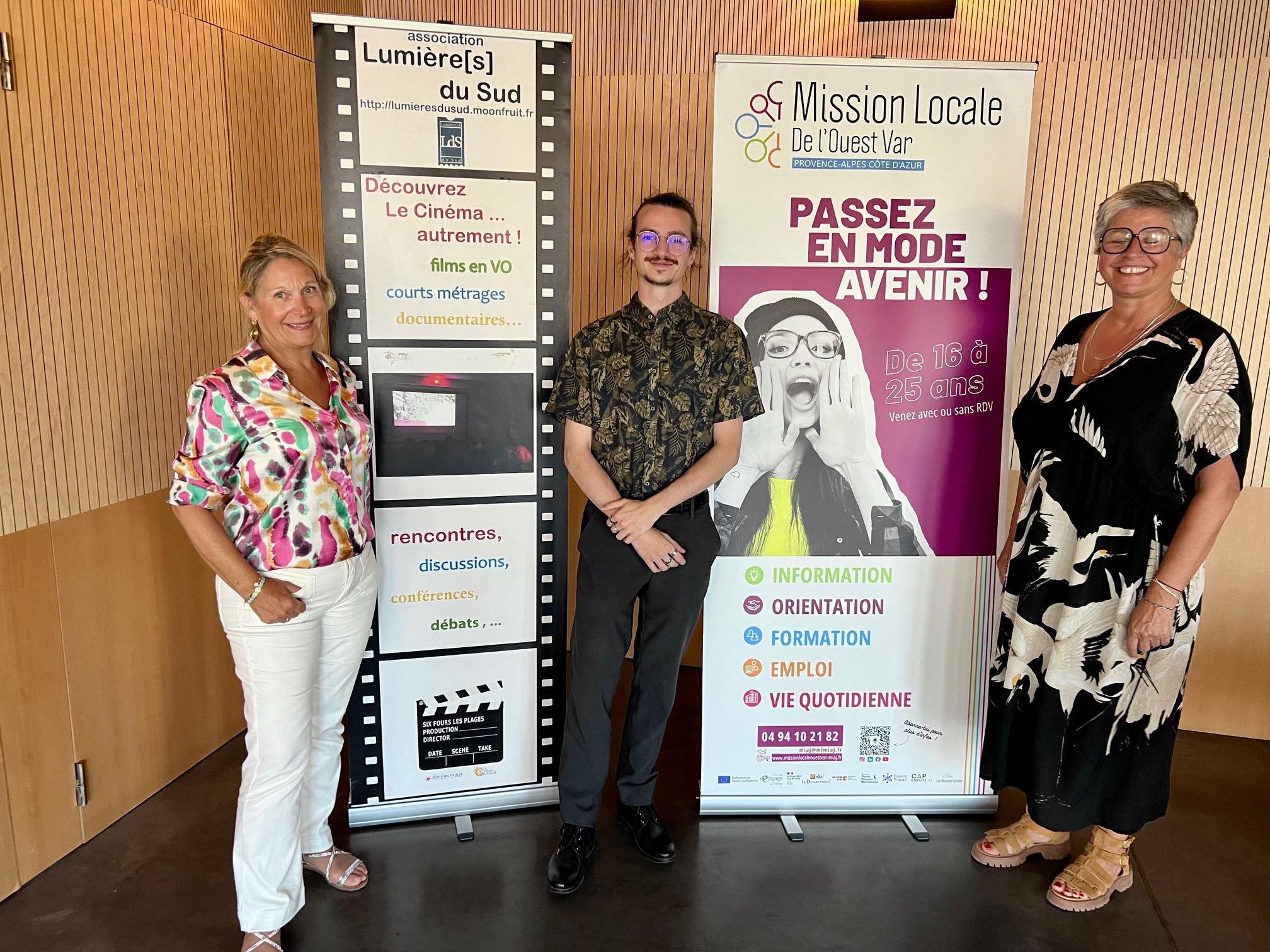 LDS accueille la mission locale Ouest Var et leur court-métrage primé 
